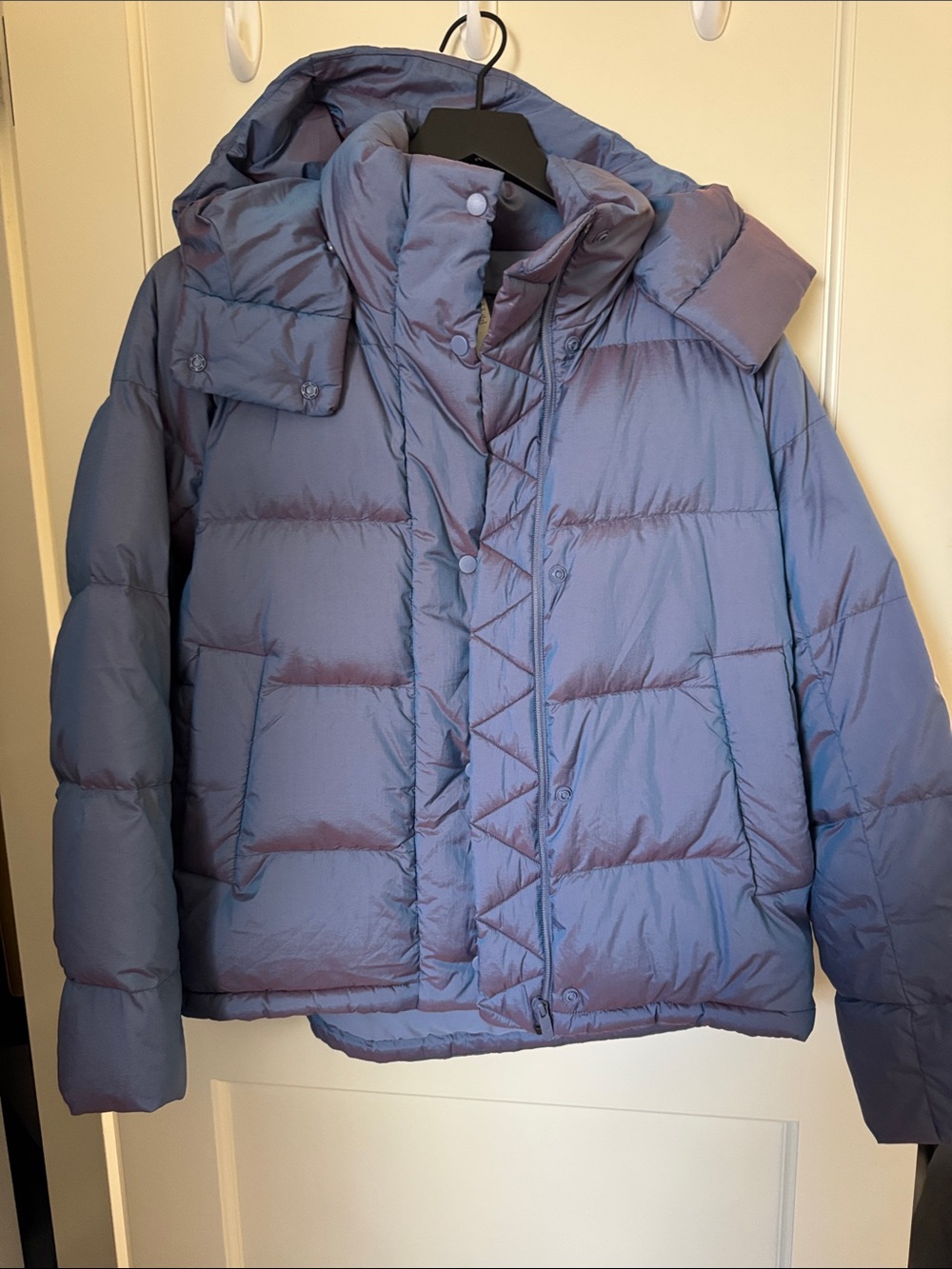 Lululemon Quilted Puffer Jacket in Dusty Blue